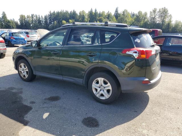JTMBFREV8D5017332 - 2013 TOYOTA RAV4 LE GREEN photo 2