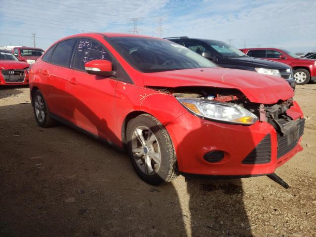 1FADP3F23EL357210 - 2014 FORD FOCUS SE RED photo 4