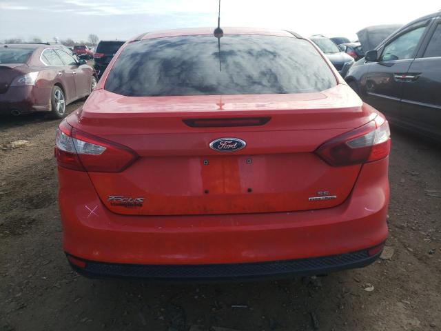 1FADP3F23EL357210 - 2014 FORD FOCUS SE RED photo 6