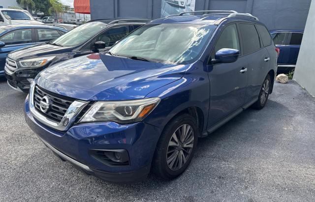 5N1DR2MN8KC639913 - 2019 NISSAN PATHFINDER S Bleu photo 2