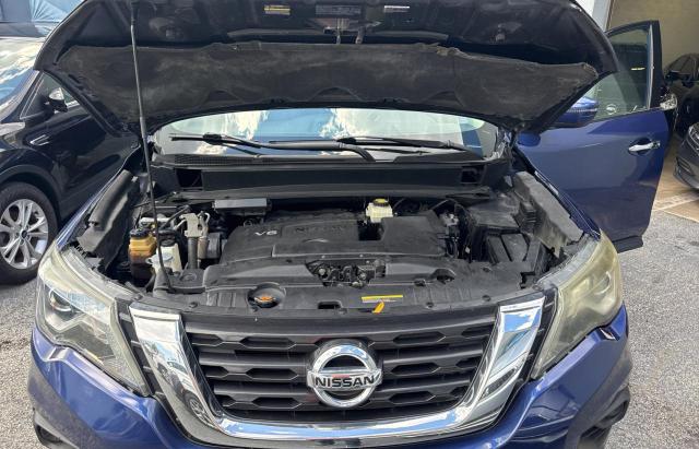 5N1DR2MN8KC639913 - 2019 NISSAN PATHFINDER S Bleu photo 7