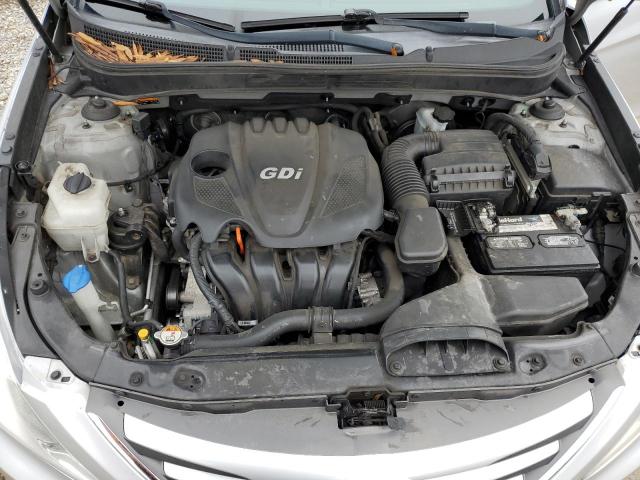 5NPEB4AC3EH914480 - 2014 HYUNDAI SONATA GLS SILVER photo 11