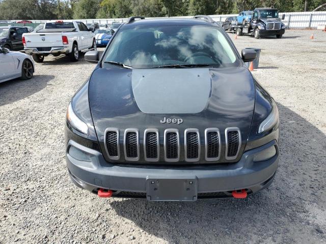 1C4PJMBS6FW717428 - 2015 JEEP CHEROKEE TRAILHAWK შავი ფოტო 5