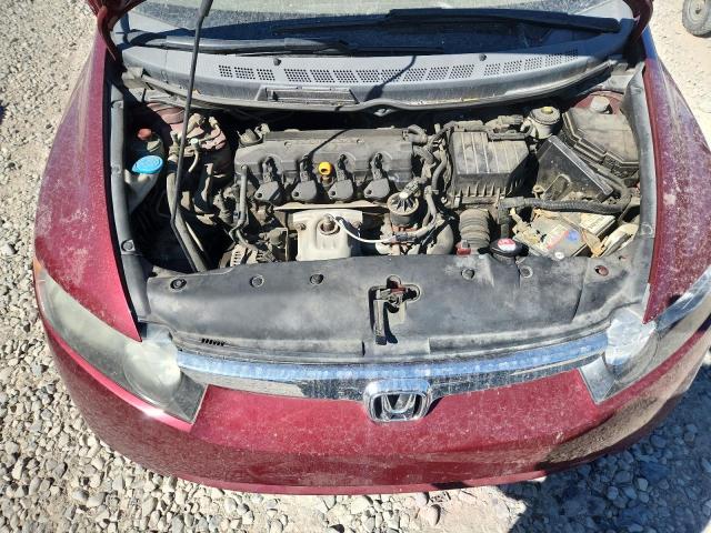 1HGFA15577L097709 - 2007 HONDA CIVIC LX RED photo 11