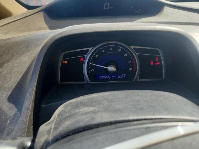 1HGFA15577L097709 - 2007 HONDA CIVIC LX RED photo 9