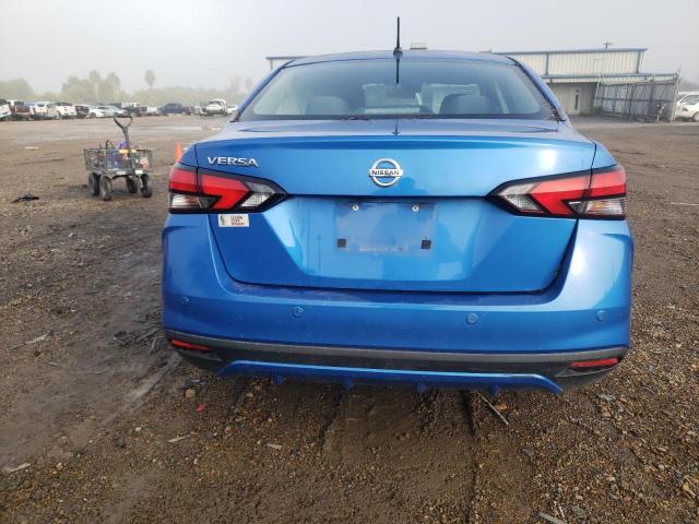 3N1CN8DV6LL905680 - 2020 NISSAN VERSA S BLUE photo 6