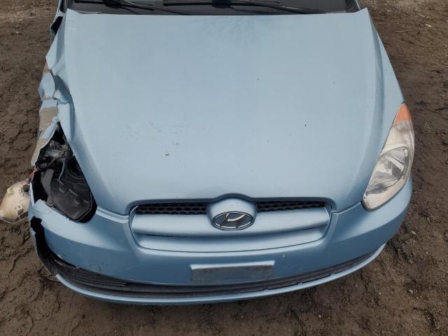 KMHCM36C98U055681 - 2008 HYUNDAI ACCENT GS BLUE photo 11