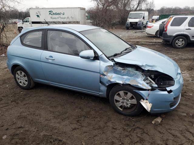 KMHCM36C98U055681 - 2008 HYUNDAI ACCENT GS BLUE photo 4