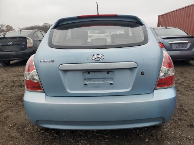 KMHCM36C98U055681 - 2008 HYUNDAI ACCENT GS BLUE photo 6