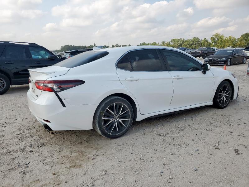 4T1T11AK2MU556501 - 2021 TOYOTA CAMRY SE 白色 照片 3