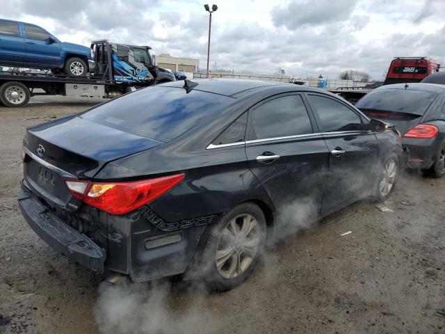 5NPEC4ACXDH560064 - 2013 HYUNDAI SONATA SE BLACK photo 3