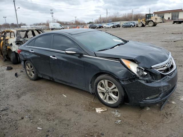 5NPEC4ACXDH560064 - 2013 HYUNDAI SONATA SE BLACK photo 4