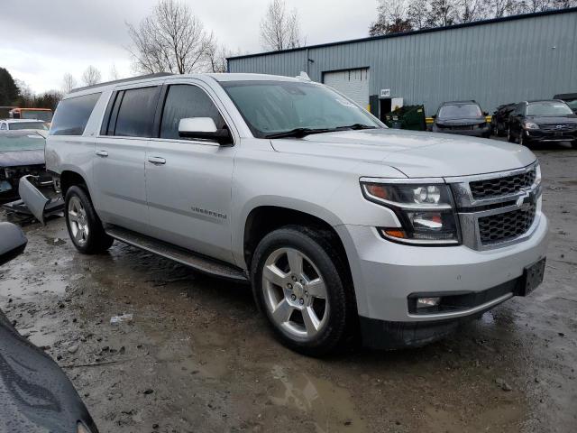 1GNSKJKC0FR742863 - 2015 CHEVROLET SUBURBAN K1500 LT SILVER photo 4