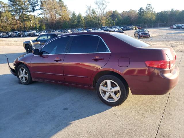 1HGCM56725A055748 - 2005 HONDA ACCORD EX MAROON photo 2