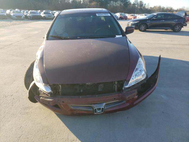 1HGCM56725A055748 - 2005 HONDA ACCORD EX MAROON photo 5