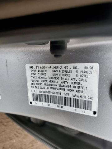 19UUA86579A002692 - 2009 ACURA TL Argent photo 12