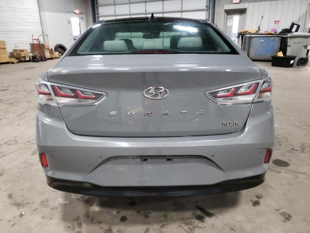 KMHE34L35KA094332 - 2019 HYUNDAI SONATA HYBRID GRAY photo 6