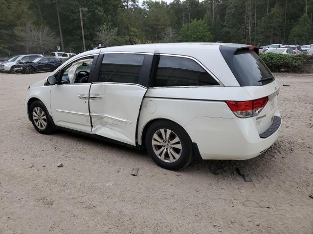 5FNRL5H68EB119055 - 2014 HONDA ODYSSEY EXL WHITE photo 2