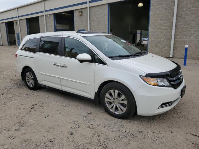 5FNRL5H68EB119055 - 2014 HONDA ODYSSEY EXL WHITE photo 4