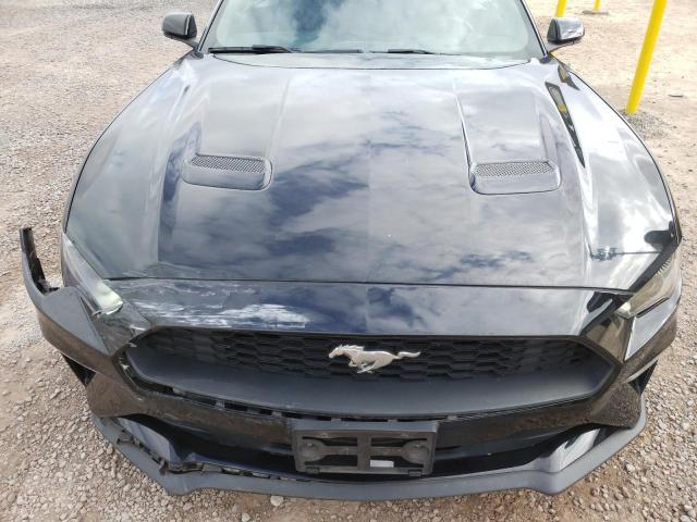 1FATP8UH5L5111891 - 2020 FORD MUSTANG BLACK photo 11