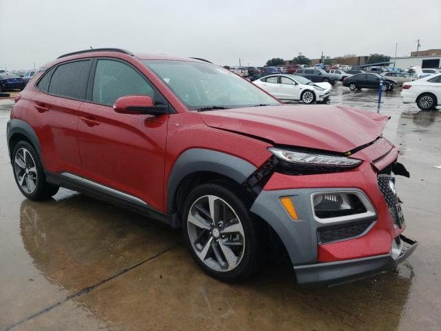 KM8K5CA56JU089035 - 2018 HYUNDAI KONA ULTIMATE RED photo 4