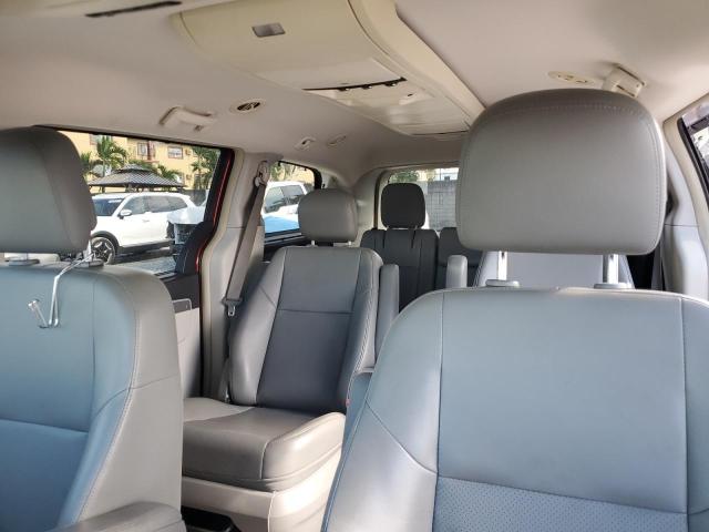 2V4RW3DG5BR691524 - 2011 VOLKSWAGEN ROUTAN SE Қызыл фото 10