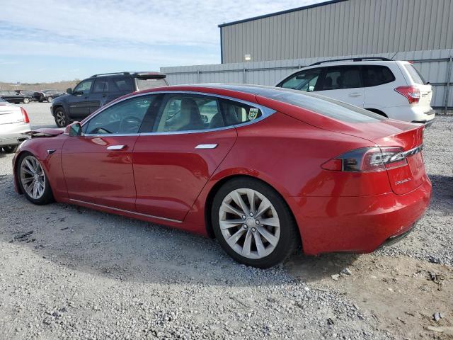 5YJSA1E27GF167716 - 2016 TESLA MODEL S წითელი ფოტო 2