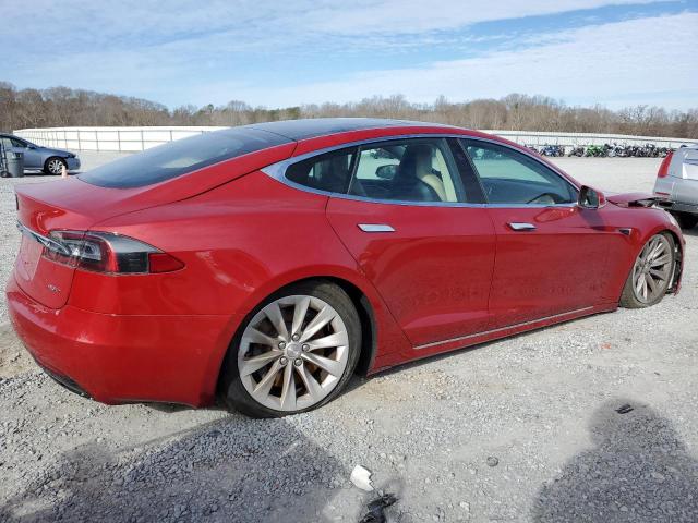 5YJSA1E27GF167716 - 2016 TESLA MODEL S RED photo 3