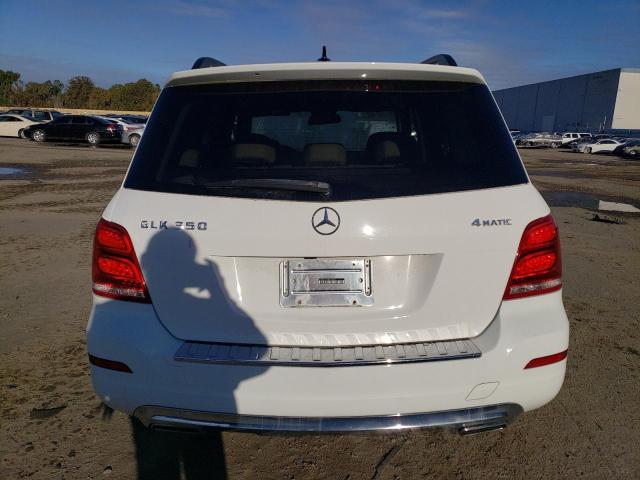 WDCGG8JB9EG293723 - 2014 MERCEDES-BENZ GLK 350 4MATIC WHITE photo 6