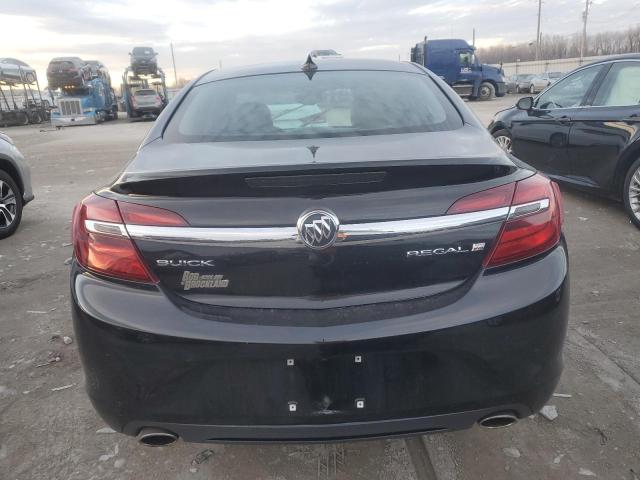 2G4GK5EX6G9113815 - 2016 BUICK REGAL BLACK photo 6