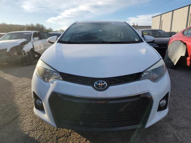 5YFBURHE2FP266569 - 2015 TOYOTA COROLLA L WHITE photo 5