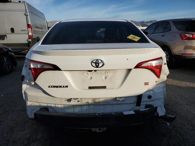 5YFBURHE2FP266569 - 2015 TOYOTA COROLLA L WHITE photo 6