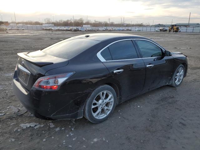 1N4AA5AP3EC442714 - 2014 NISSAN MAXIMA S BLACK photo 3