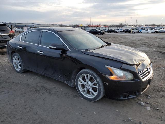 1N4AA5AP3EC442714 - 2014 NISSAN MAXIMA S BLACK photo 4