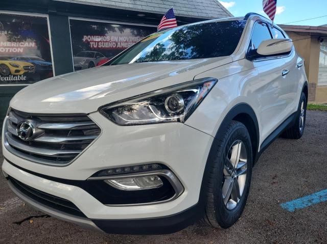 5NMZU3LB4JH100565 - 2018 HYUNDAI SANTA FE S 白色 照片 2