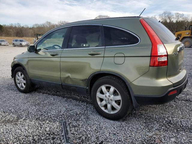 JHLRE38737C074729 - 2007 HONDA CR-V EXL GREEN photo 2