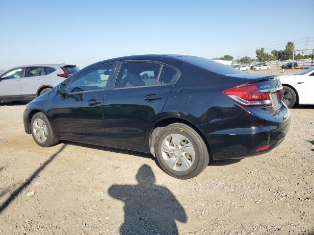 19XFB2F52DE238450 - 2013 HONDA CIVIC LX BLACK photo 2