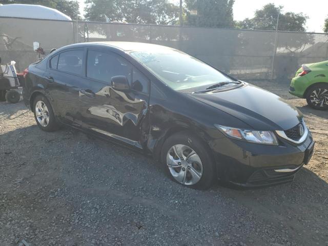 19XFB2F52DE238450 - 2013 HONDA CIVIC LX BLACK photo 4