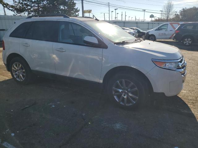 2FMDK3JC9DBA82333 - 2013 FORD EDGE SEL WHITE photo 4