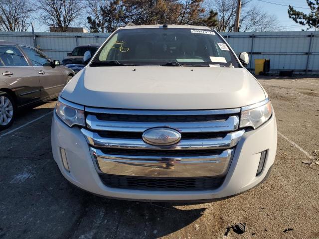 2FMDK3JC9DBA82333 - 2013 FORD EDGE SEL WHITE photo 5