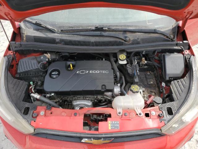 KL8CB6SA8GC624971 - 2016 CHEVROLET SPARK LS RED photo 11