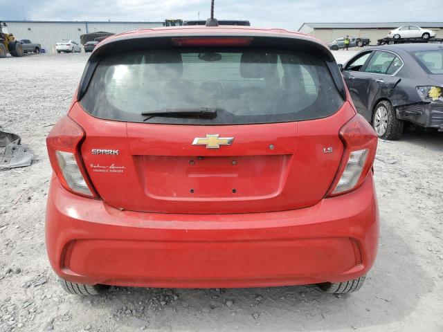 KL8CB6SA8GC624971 - 2016 CHEVROLET SPARK LS RED photo 6