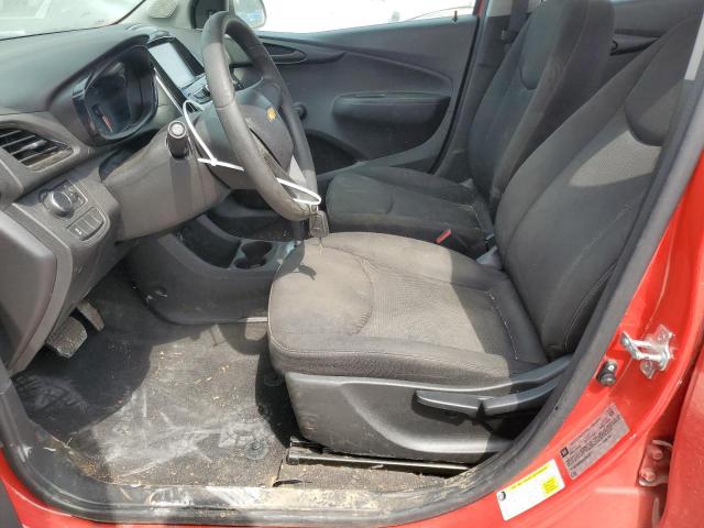 KL8CB6SA8GC624971 - 2016 CHEVROLET SPARK LS RED photo 7