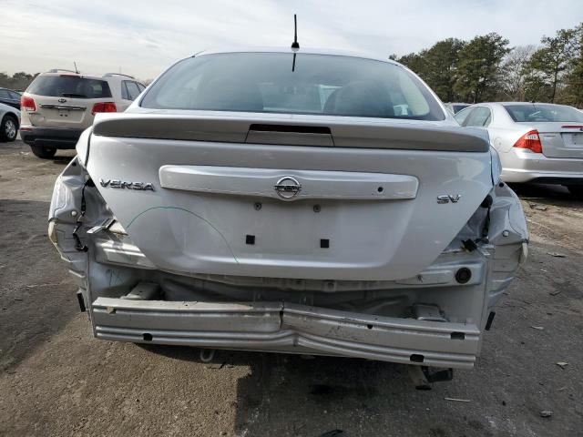 3N1CN7AP8HL897511 - 2017 NISSAN VERSA S SILVER photo 6