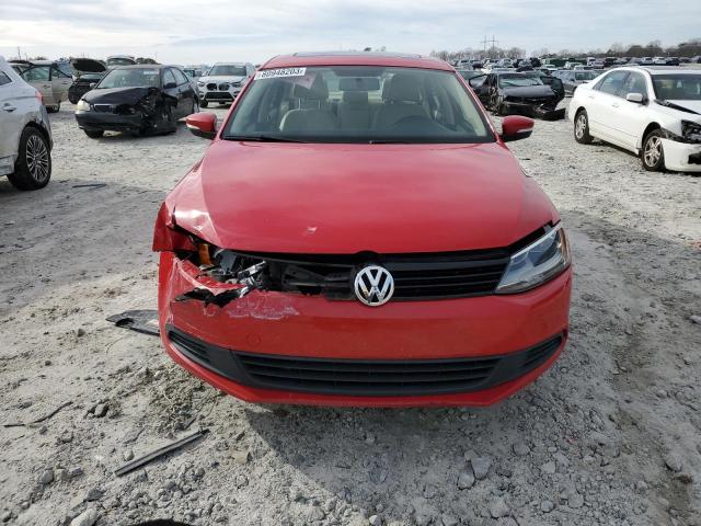 3VWDX7AJ7BM379895 - 2011 VOLKSWAGEN JETTA SE RED photo 5