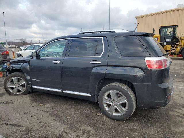 2GKALUEK8F6156210 - 2015 GMC TERRAIN DENALI BLACK photo 2