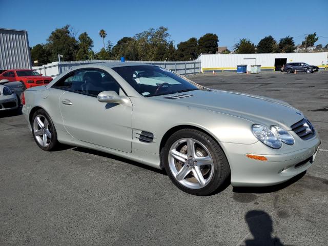 WDBSK75F93F007912 - 2003 MERCEDES-BENZ SL 500R ვერცხლისფერი ფოტო 4