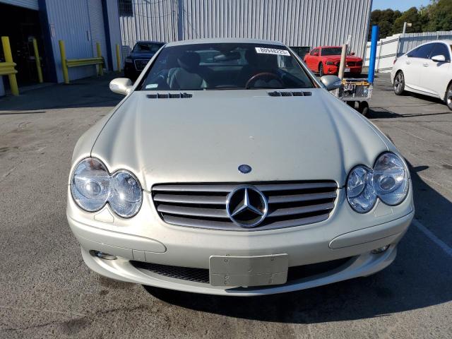 WDBSK75F93F007912 - 2003 MERCEDES-BENZ SL 500R ვერცხლისფერი ფოტო 5