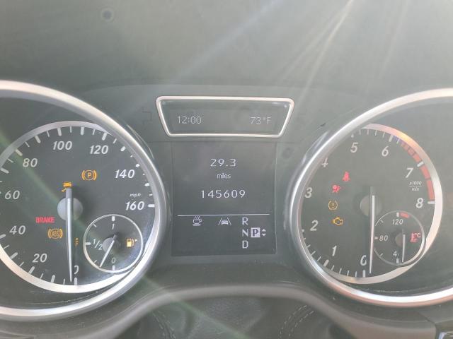 4JGDA5HB2CA025381 - 2012 MERCEDES-BENZ ML 350 4MATIC WHITE photo 9