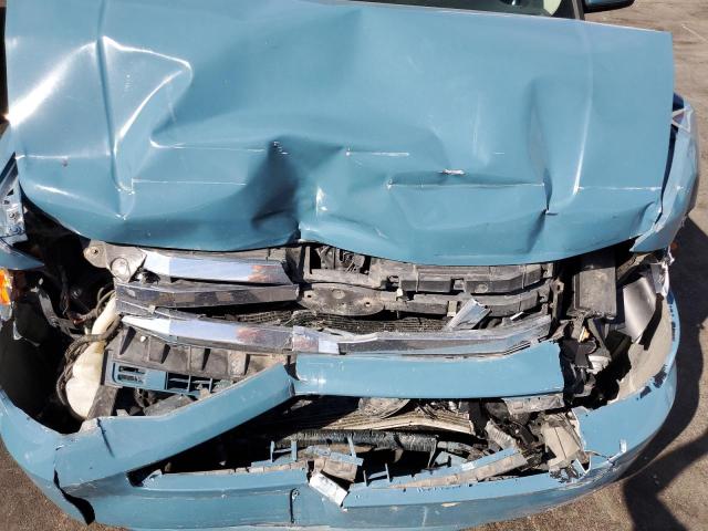 2FMGK5CC0CBD09672 - 2012 FORD FLEX SEL BLUE photo 11